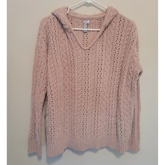 Rue & Willow Sweaters - Rue And Willow Womens Hooded Pullover Sweater Size Large